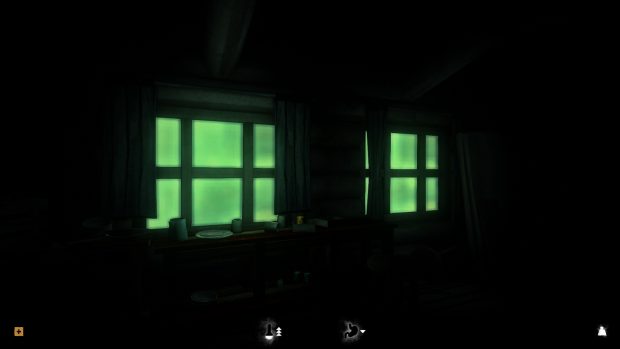 Waking up to realise the aurora is happening outside in The Long Dark