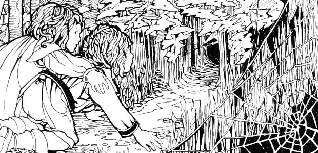 Illustration from 'Verses for Grannie'.