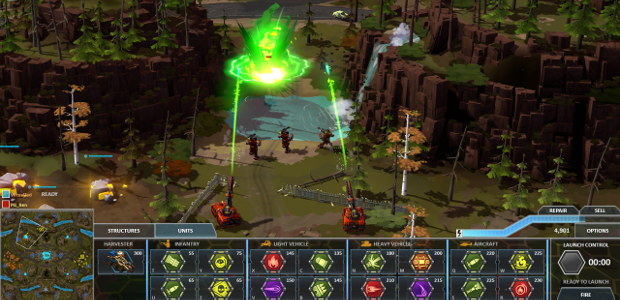 Petroglyph s RTS Forged Battalion is full of custom units