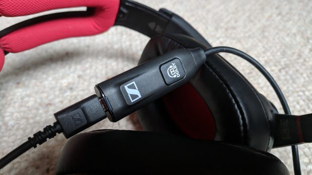 Sennheiser gsp 350 dolby on sale button