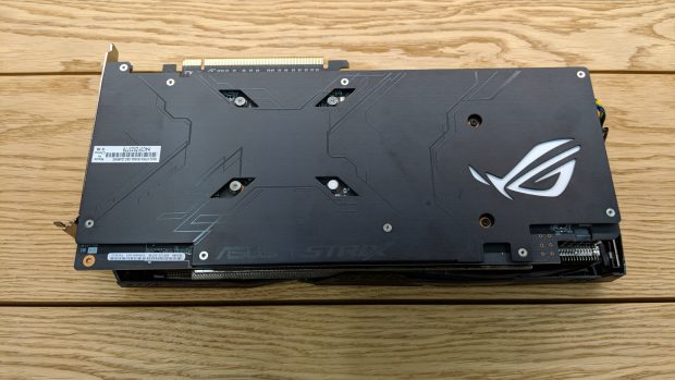 AMD RX 580 rear