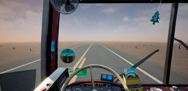 Desert Bus VR remakes classic joke drive ’em up without cost