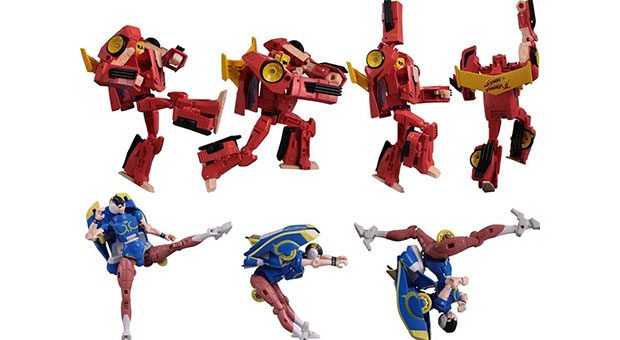 Spinning bot kick: Street Fighter Transformers are an actual, official factor, in some way