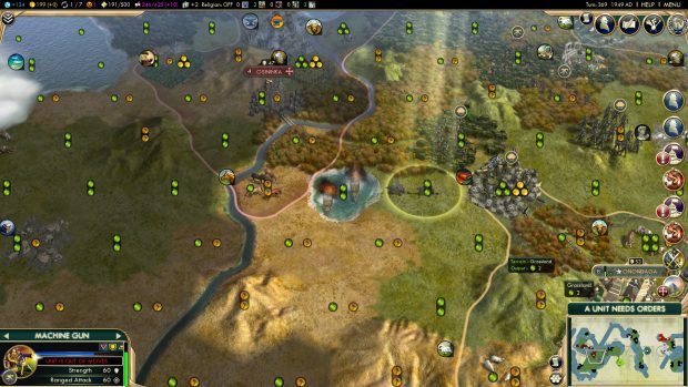 civ 5 lord of the rings mod