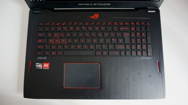 Asus GL702ZC keyboard