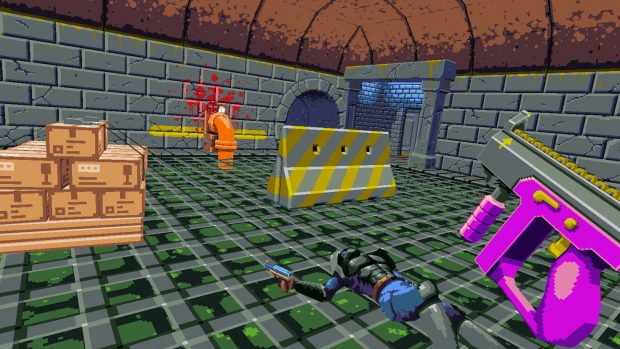 Compound is a free retro VR with potential | Rock Paper Shotgun