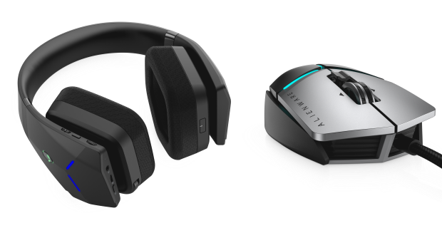 Alienware Wireless Gaming Headset and Elite Gaming Mouse