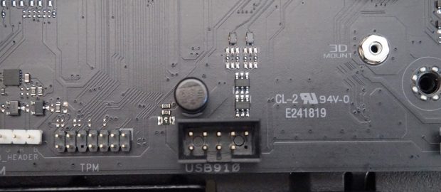 Most motherboards have more than one USB2 header, so just use the one closest to your cable.
