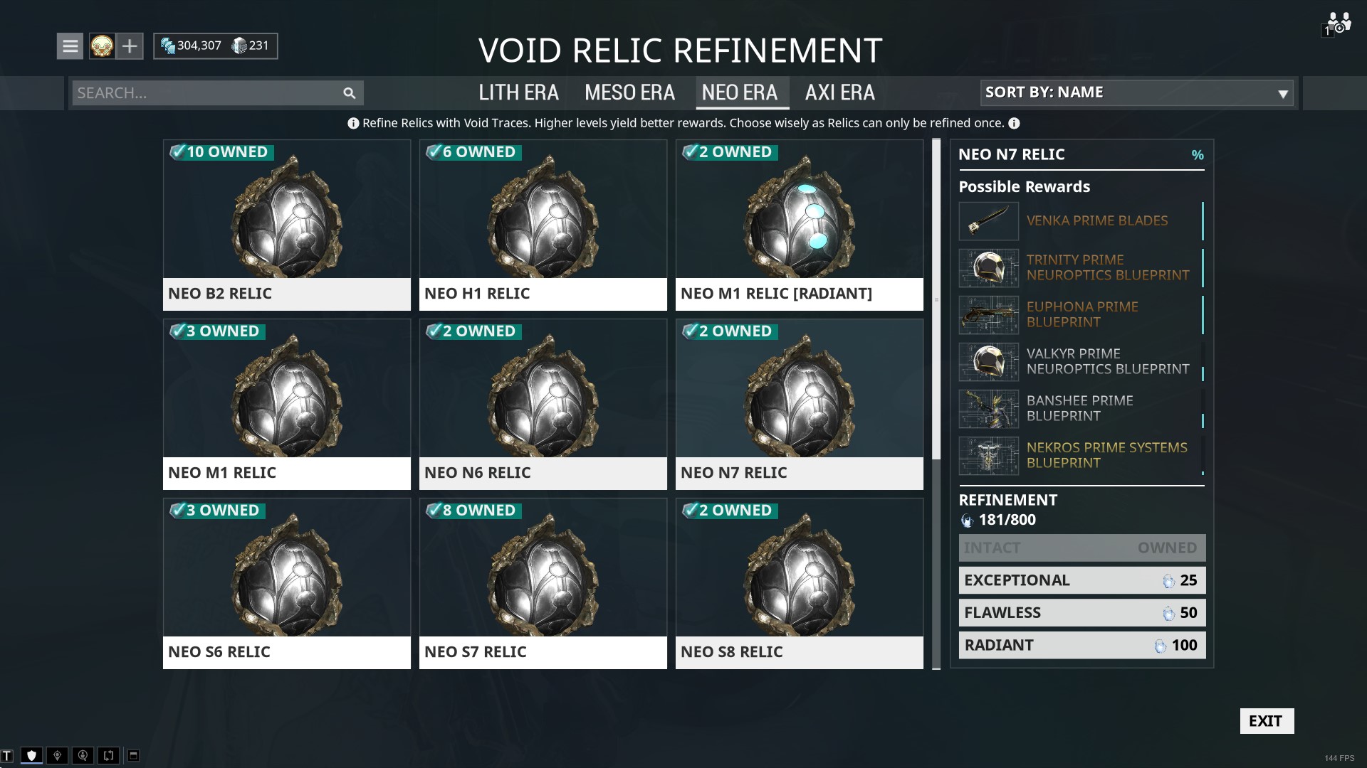 warframe limbo prime relics