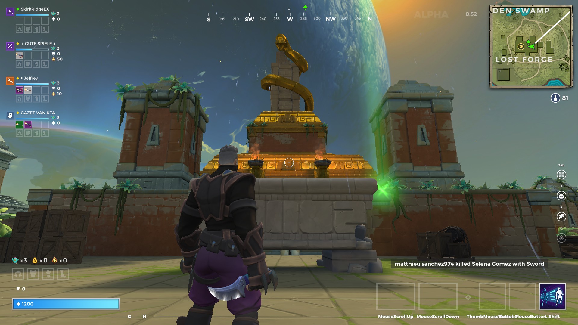 A view of the Lost Forge in Realm Royale