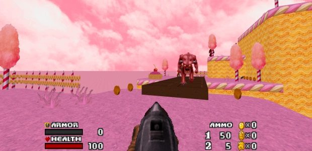 Doomguy Mario Internet Ninja: Doomguy does Mario World in Doom: The Golden Souls 2