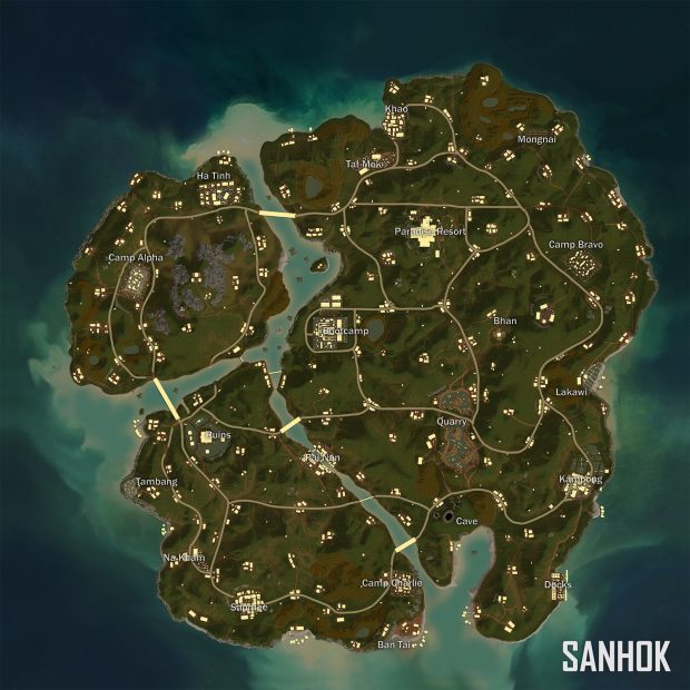 PUBG Sanhok map guide: what to look for, how to survive | Rock, Paper ...