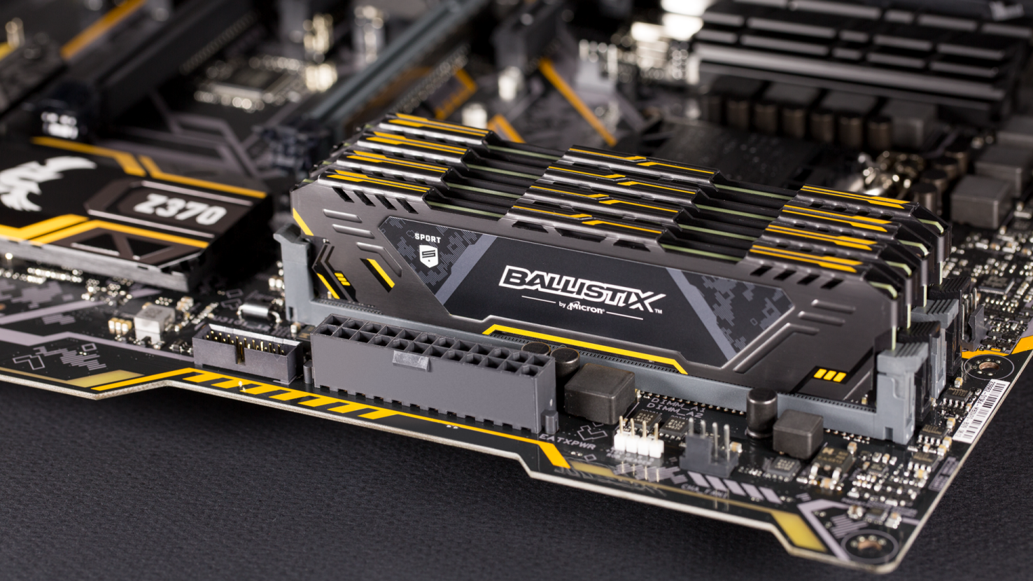 Ballistix Sport AT RAM unveiled for Asus TUF motherboards Ballistix Sport AT RAM unveiled for Asus TUF motherboards