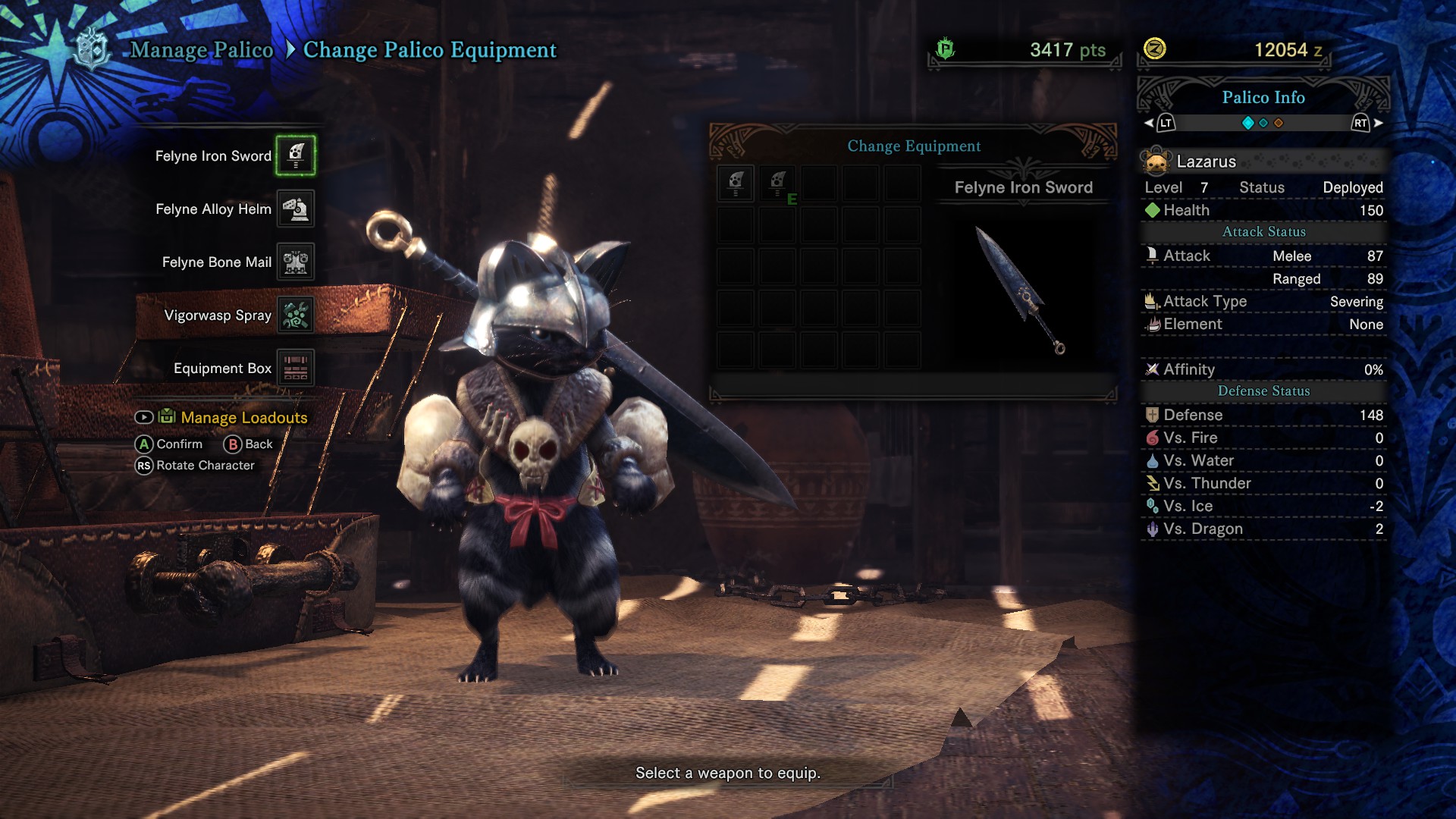 Monster Hunter World Palicos All The Grimalkyne Locations How To Upgrade Palico Rock Paper Shotgun