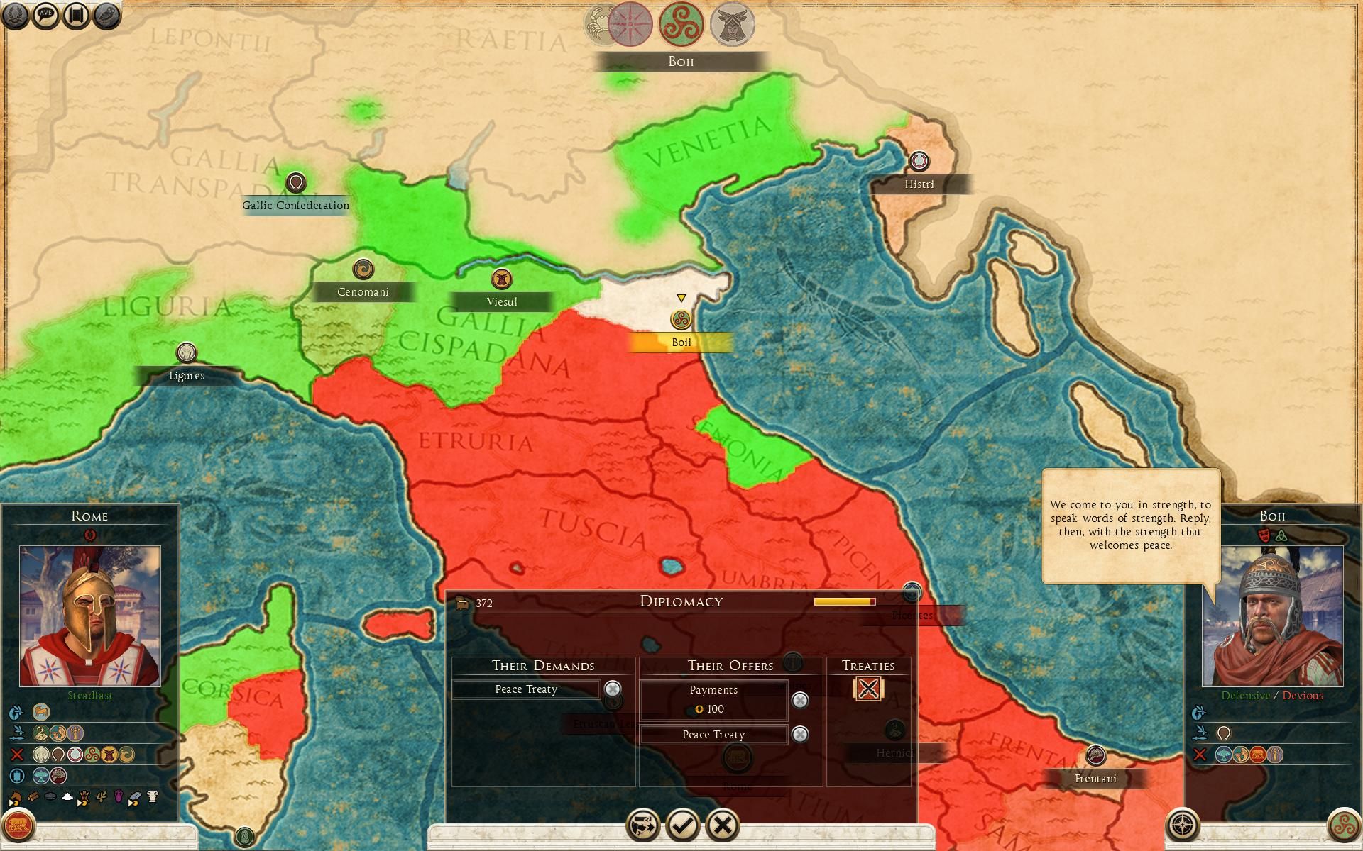 total war rome 2 all factions