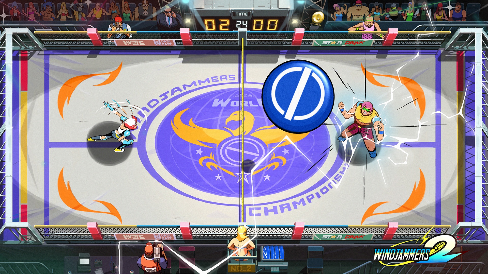 Neo Geo cult favorite frisbee-fighter Windjammers is getting a sequel
