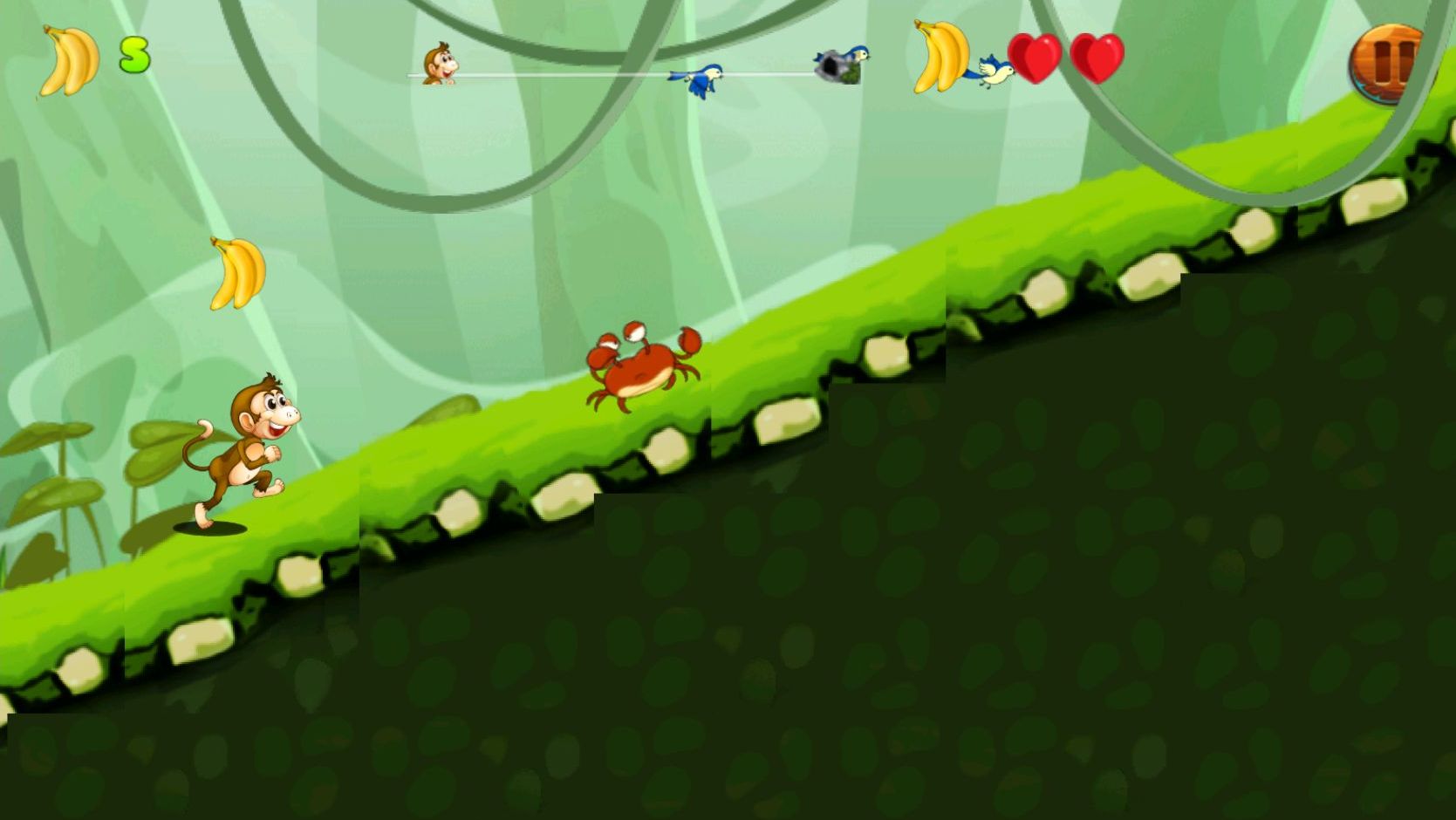 Jungle Monkey Run 2 : Banana A – Apps no Google Play