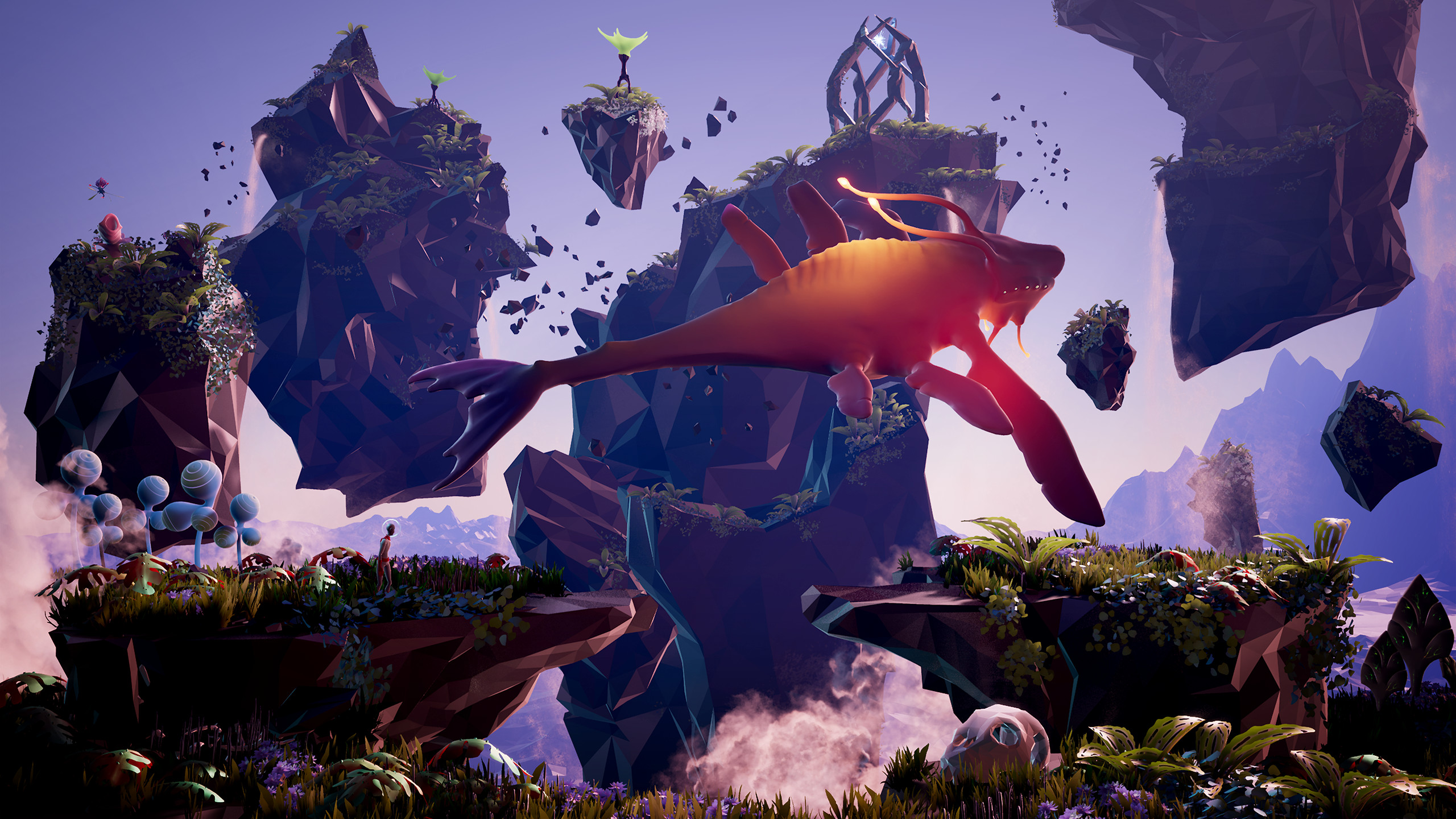 Gorgeous platformer Planet Alpha is out now and has views to actually die for