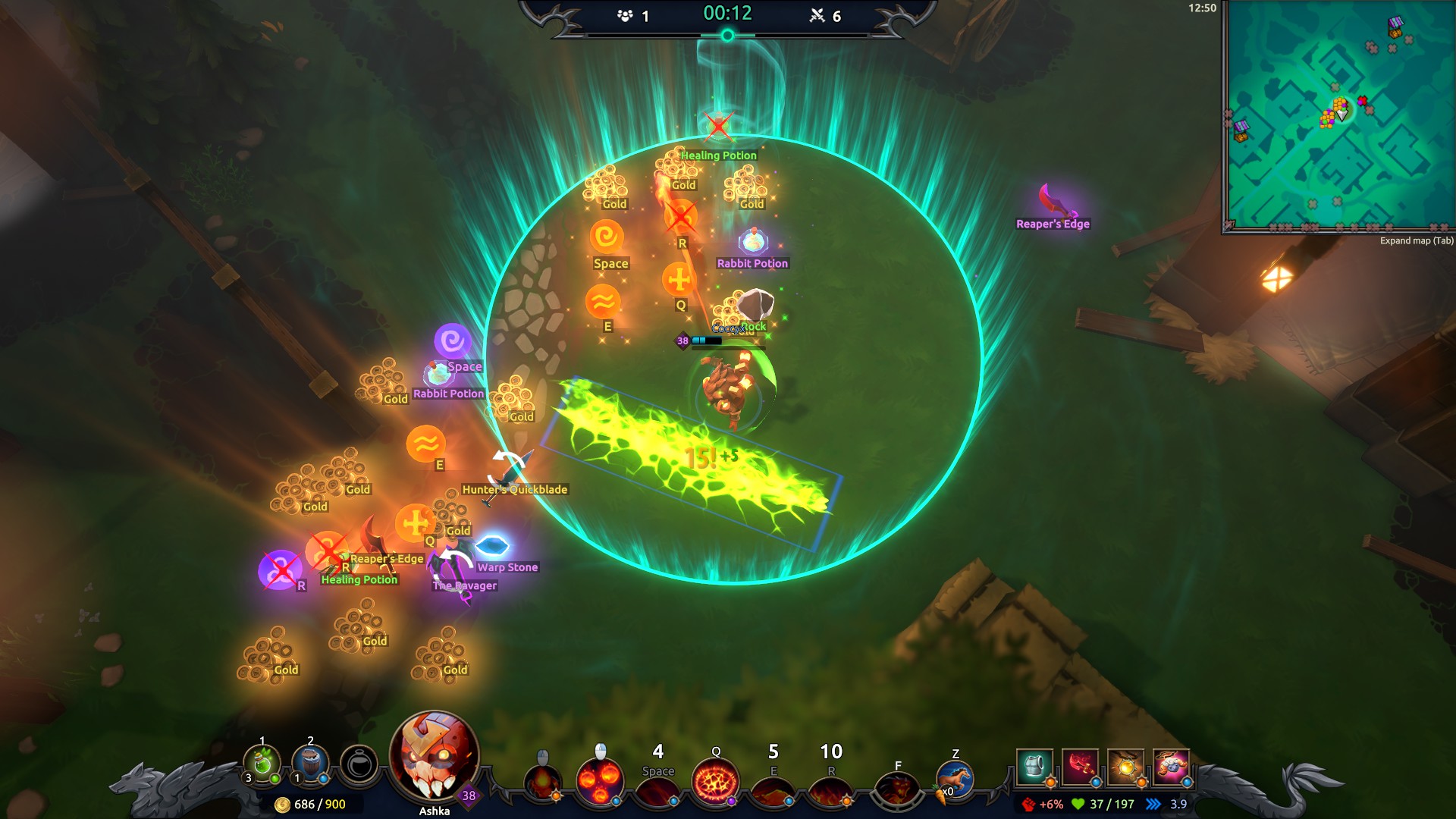 One of the few games where the top of the leaderboard are all playing something different : r/BattleRite