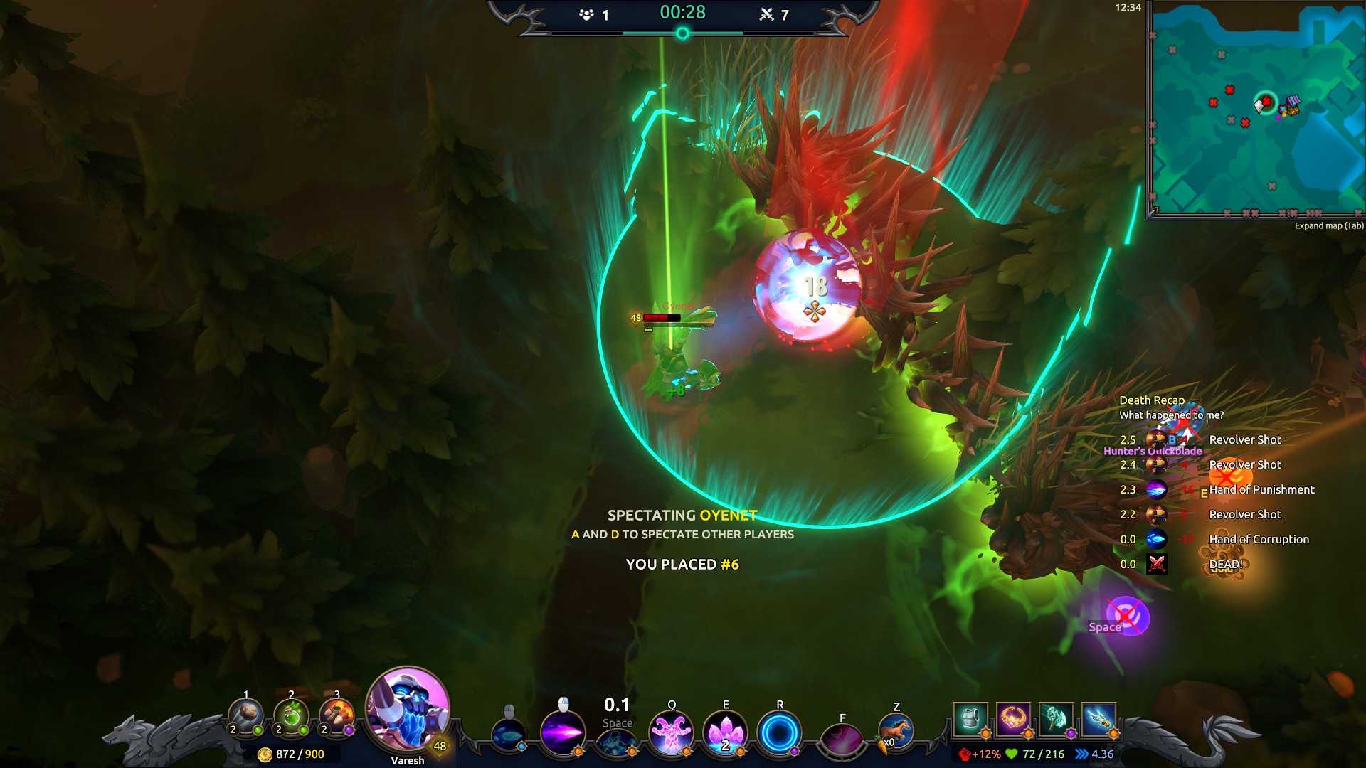 One of the few games where the top of the leaderboard are all playing something different : r/BattleRite