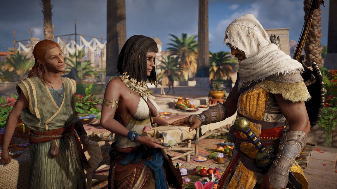 Don't forget about Bayek when Kassandra is kicking you