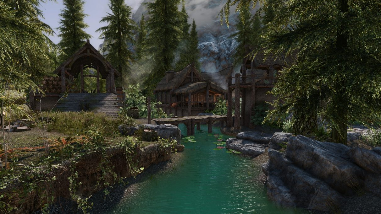 skyrim expanded towns and cities