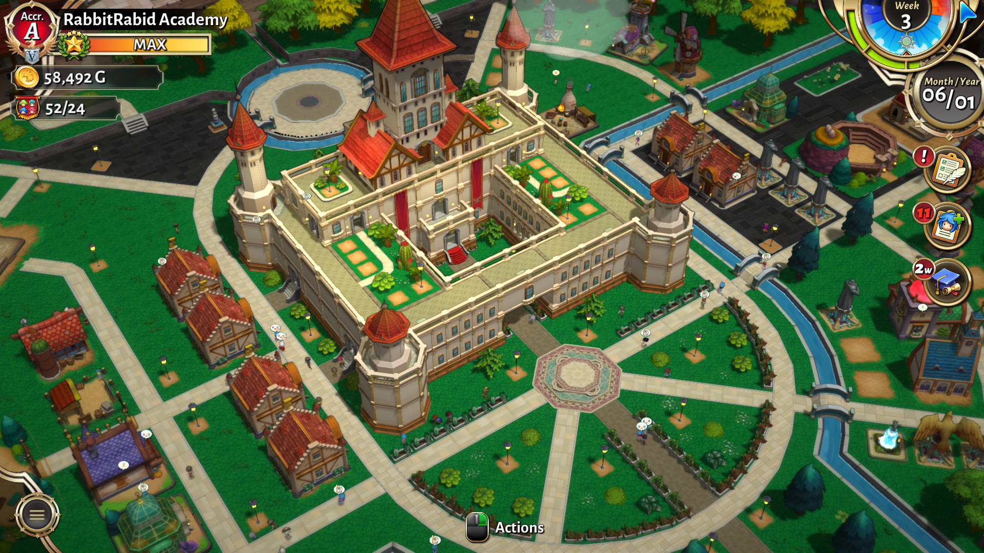 Manage an adventuring academy in Valthirian Arc: Hero School Story, out now