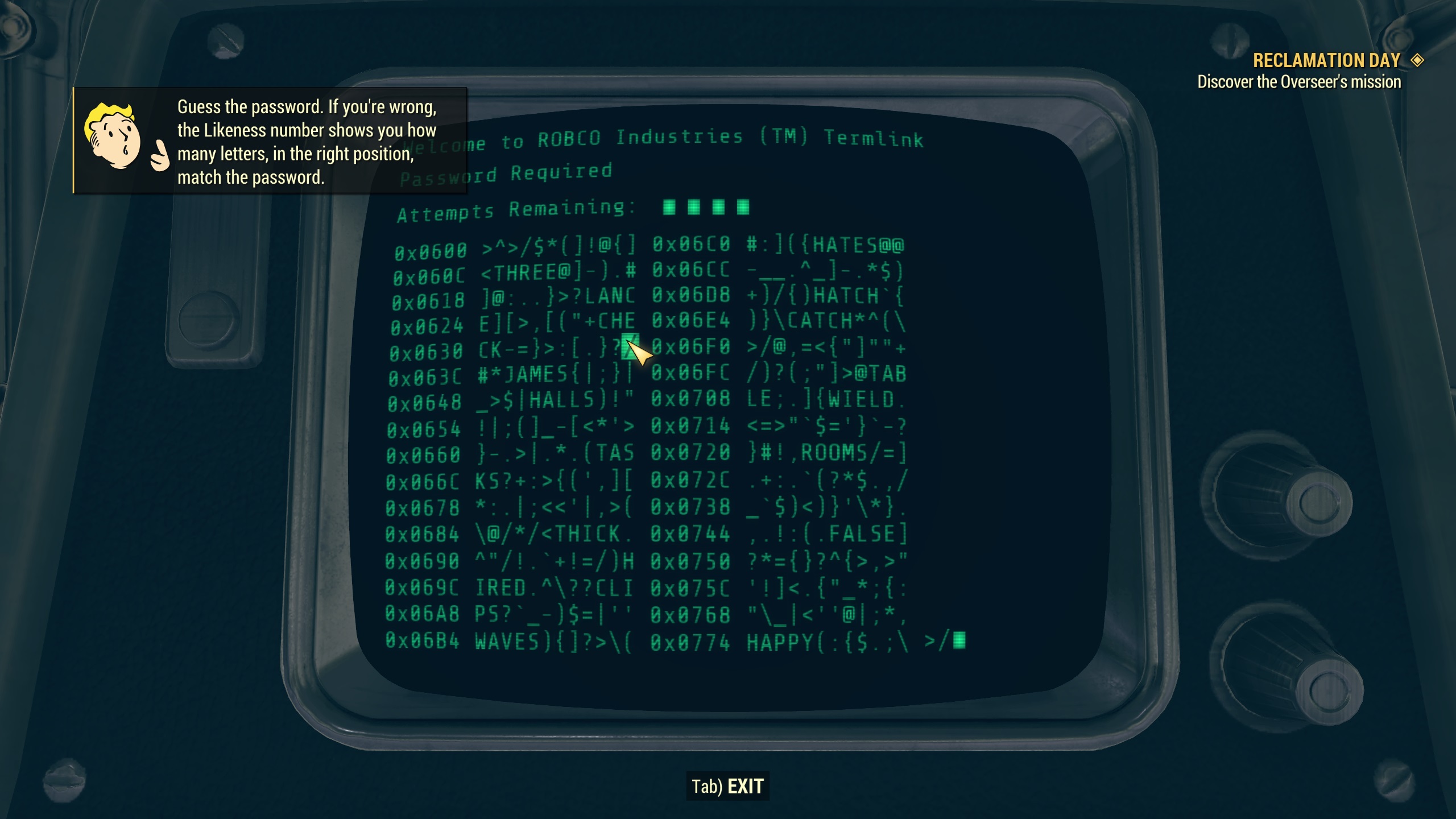 Fallout 76 Terminal Hacking Upgrading Your Hacking Skill Rock Paper Shotgun