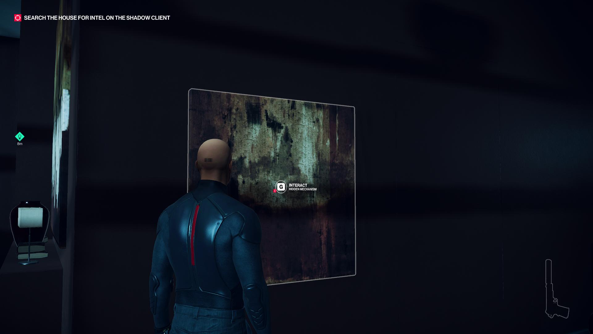 hitman 2 hidden house key