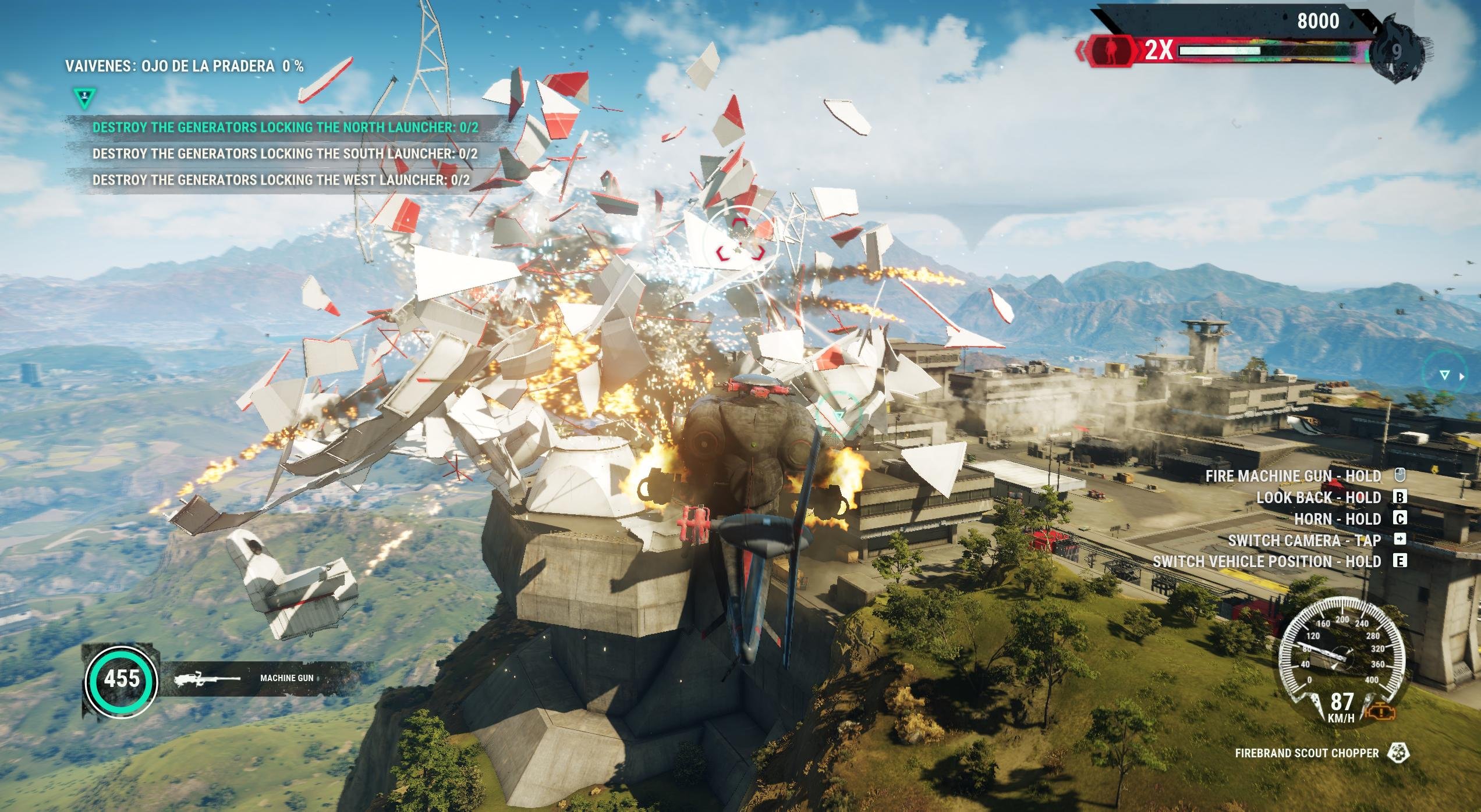 just cause 2 controls pc