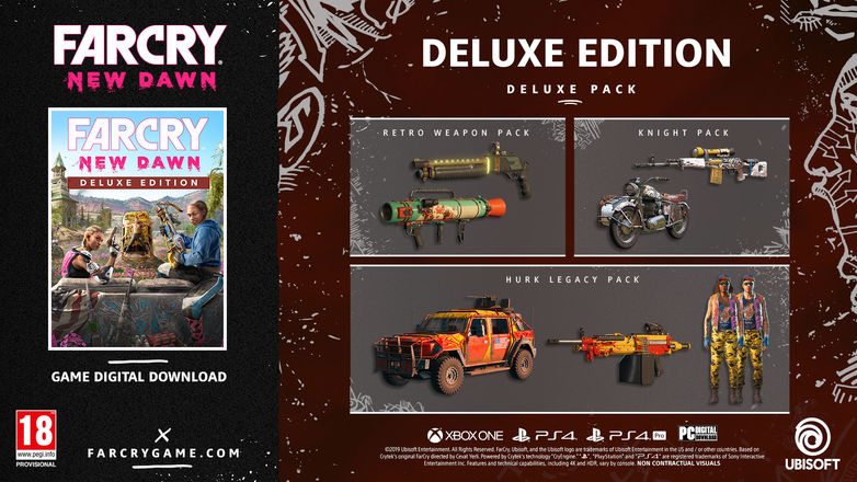 Far cry new dawn pre best sale owned