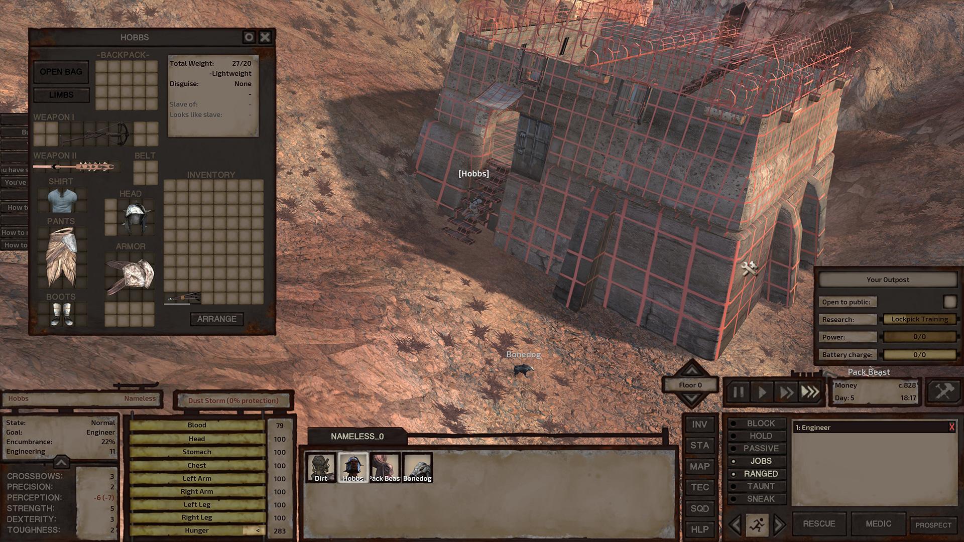 kenshi how to get building materials