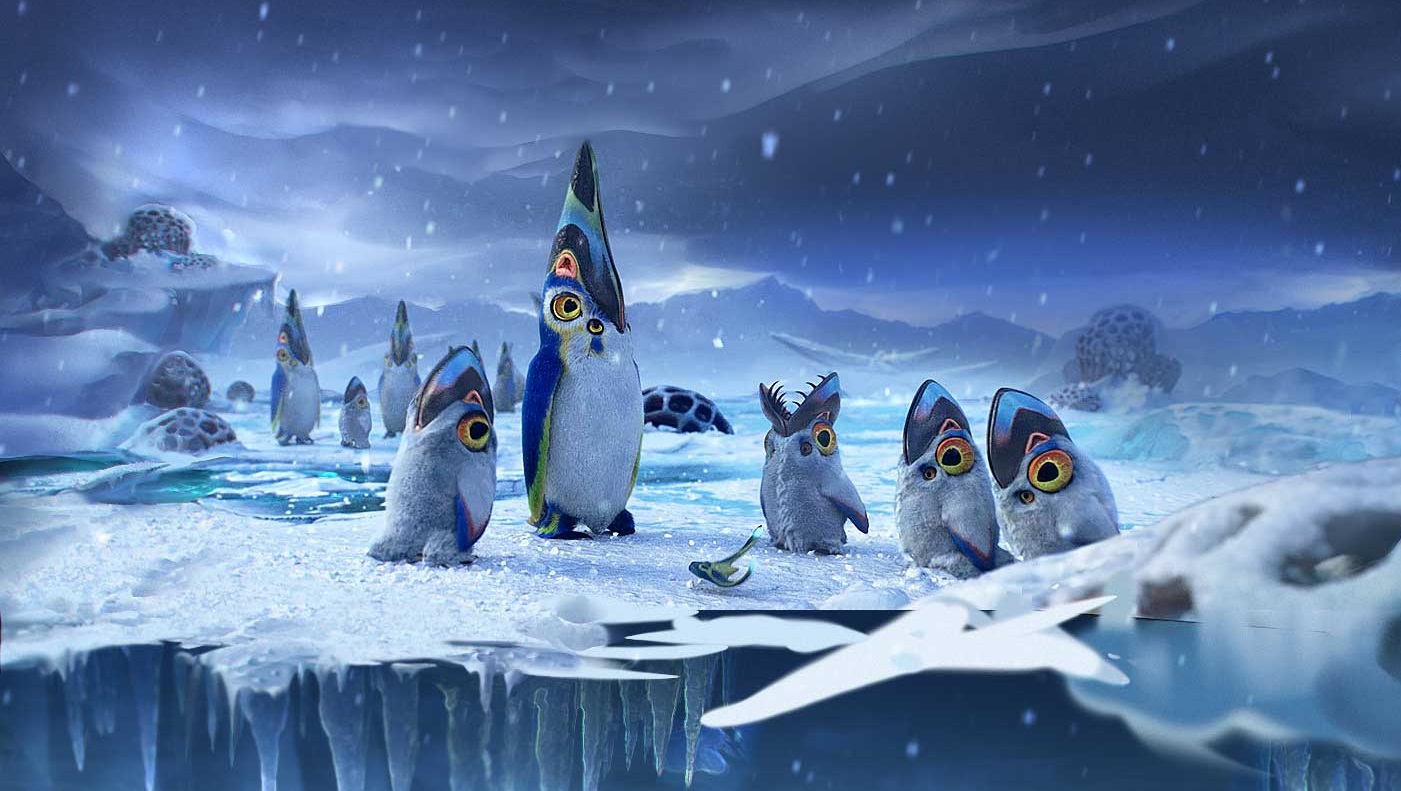 The line between 'Awww!' and 'AAAH!' is very blurred when looking at Subnautica: Below Zero's Pengwings