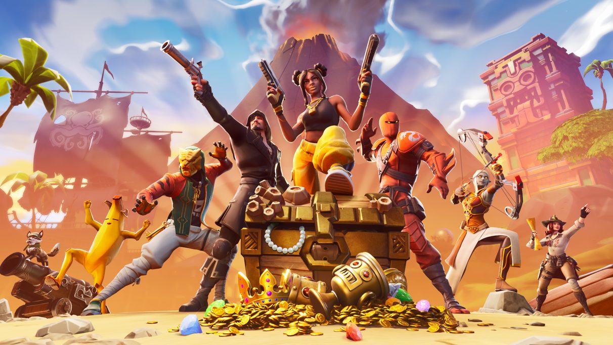 fortnite season 8 update new locations pirate cannons skins battle pass info rock paper shotgun - fortnite itemsgg legit