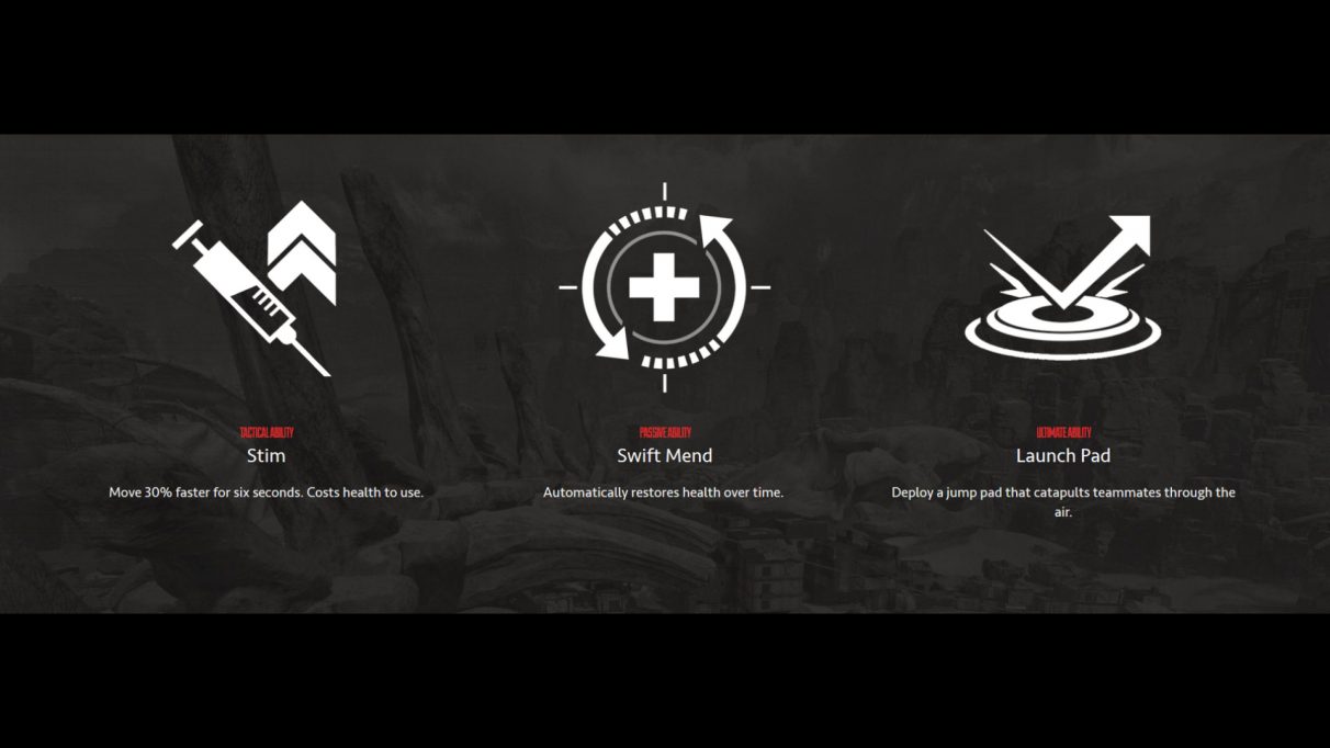 Apex Legends Octane Information Season 1 Skills