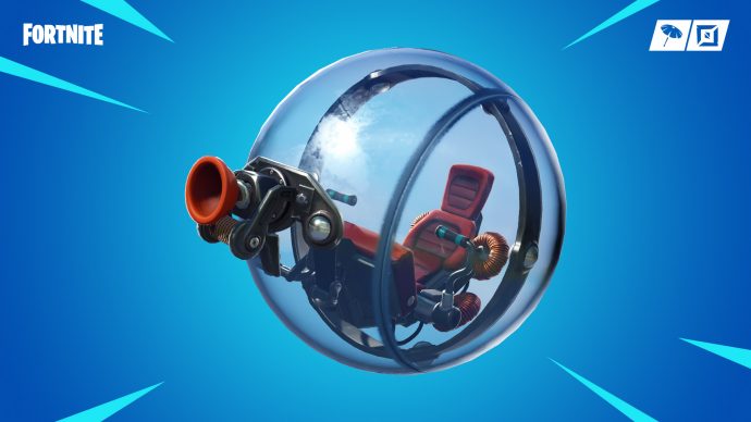 The new Baller vehicle - a gyroball with a grappler attached to it.