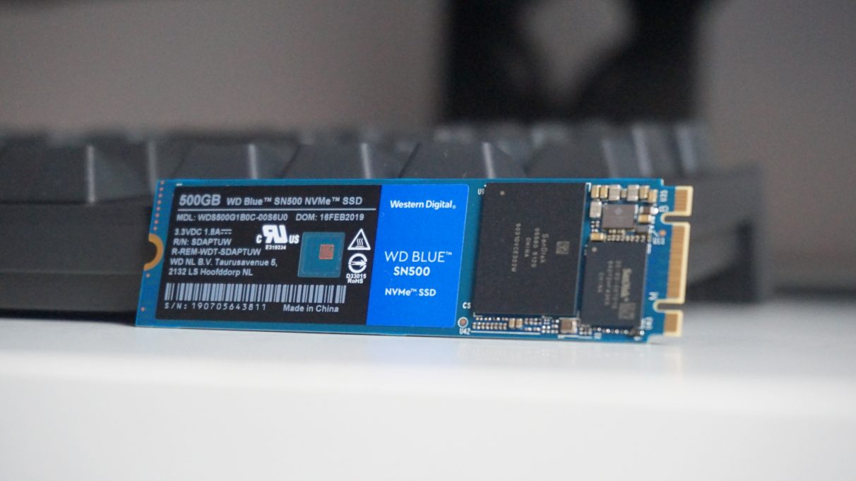 WD Blue SN500 - Best gaming SSD 2020