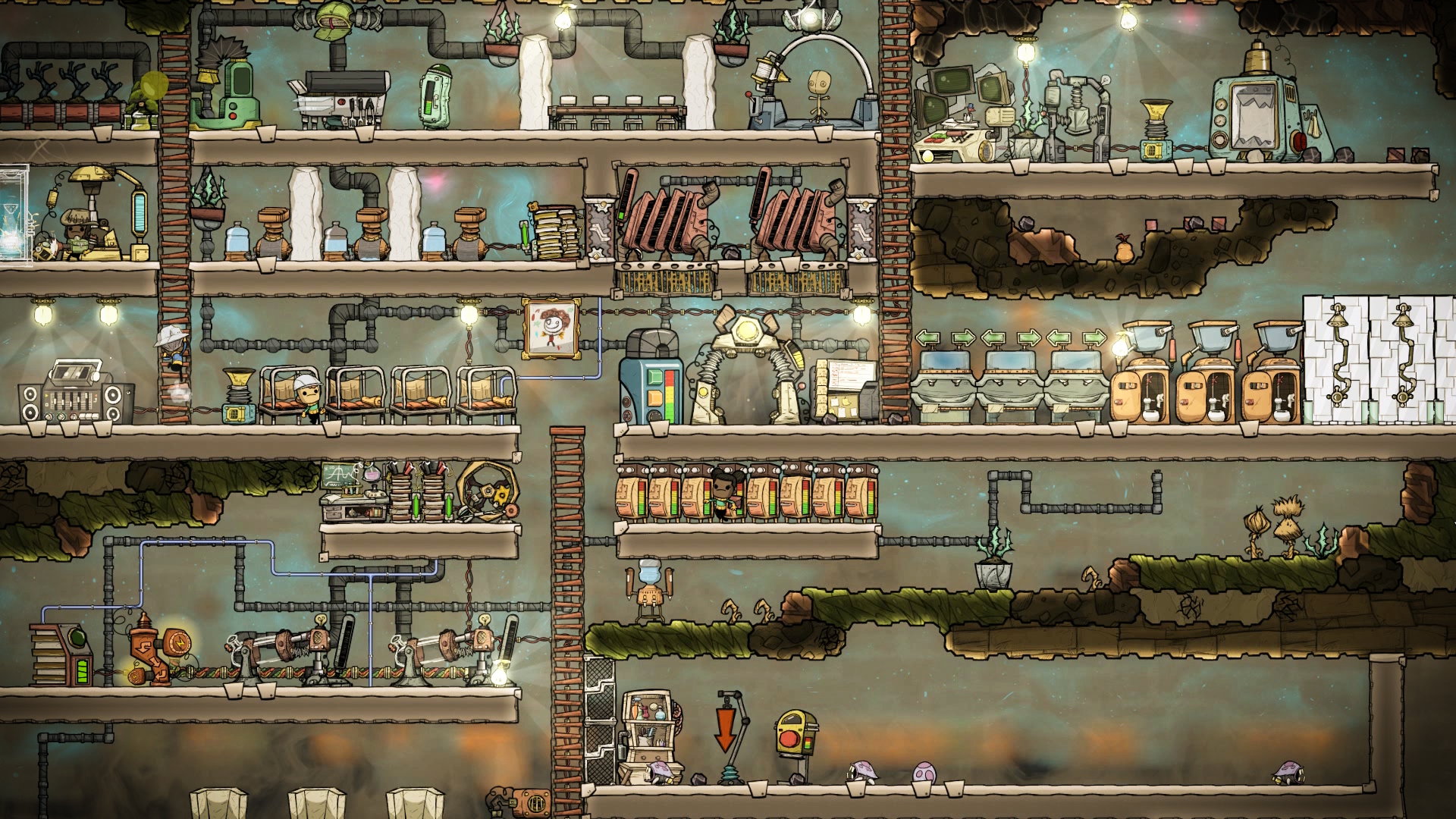 Oxygen not included как изменить характеристики