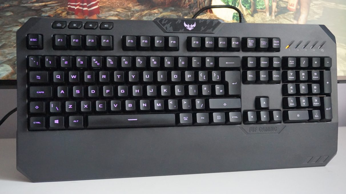 Asus TUF Gaming K5 - Best gaming keyboard 2020