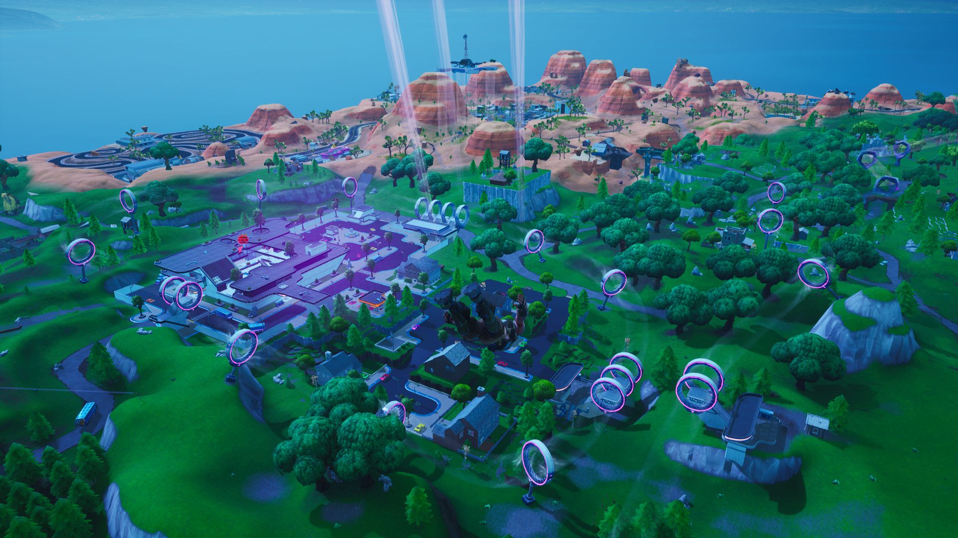 Fortnite cityscape