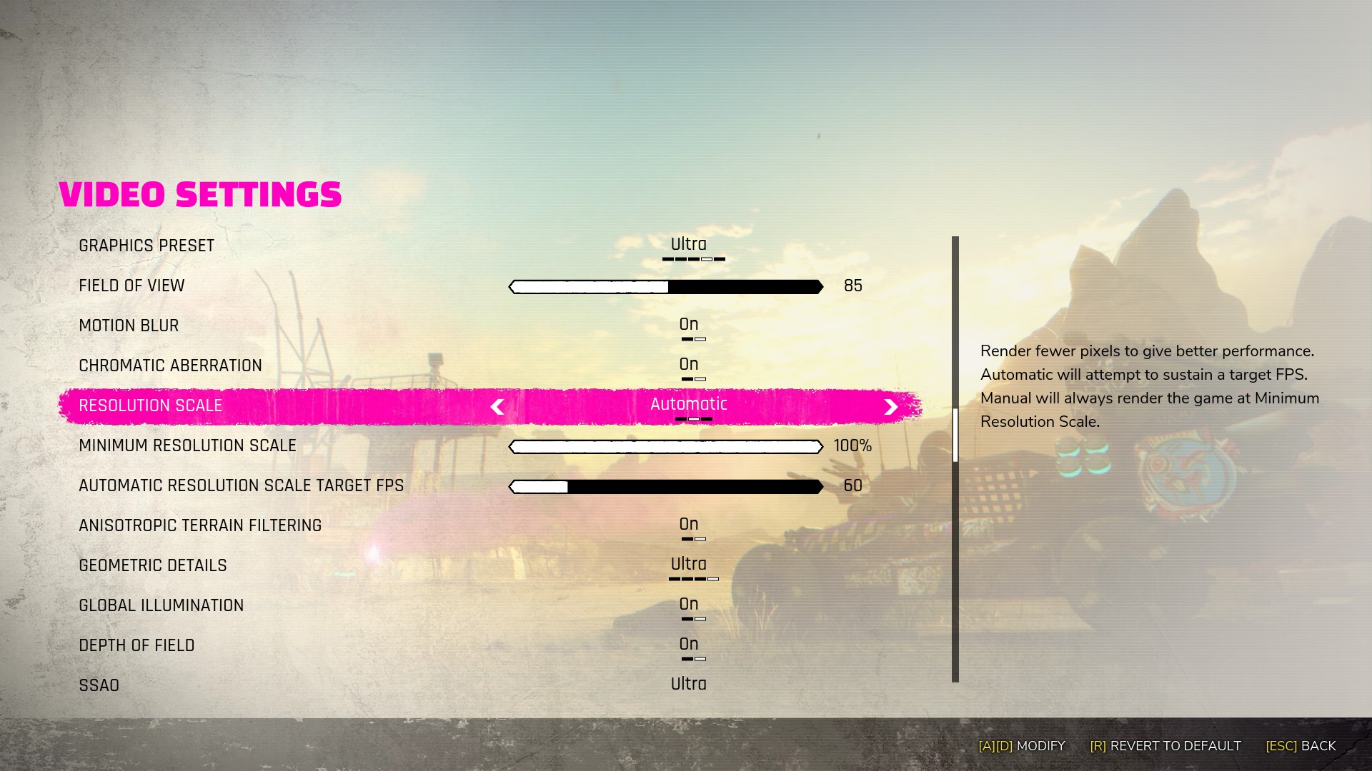 Rage 2 Graphics Performance How To Get The Best Settings On Pc Rock Paper Shotgun