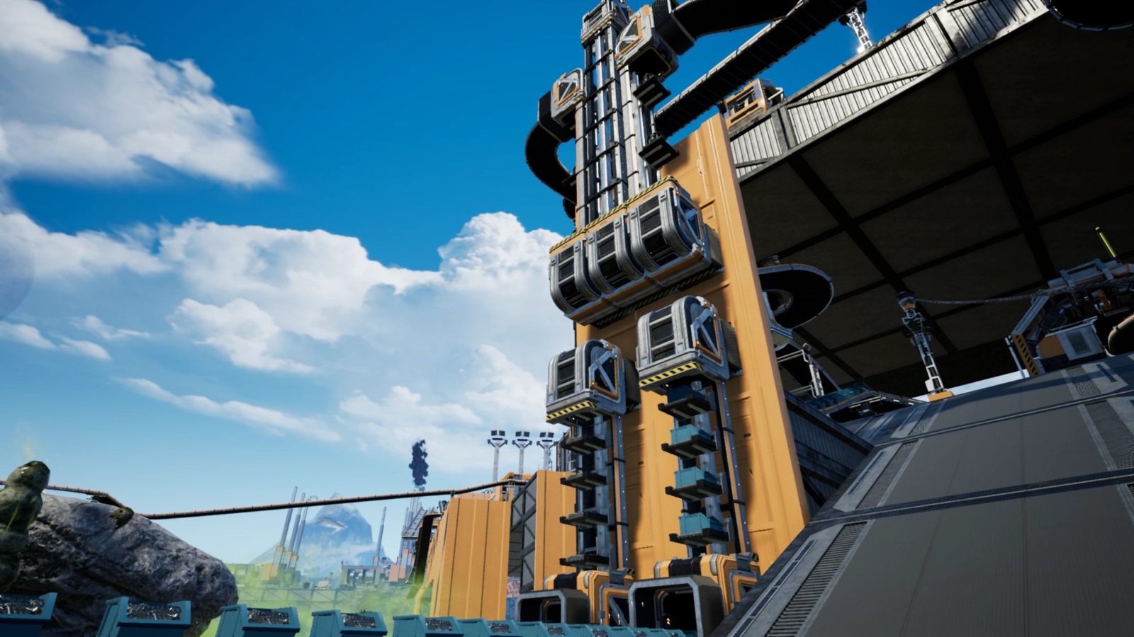 Satisfactory upgrades with weapons, bombs, automobiles and vertical