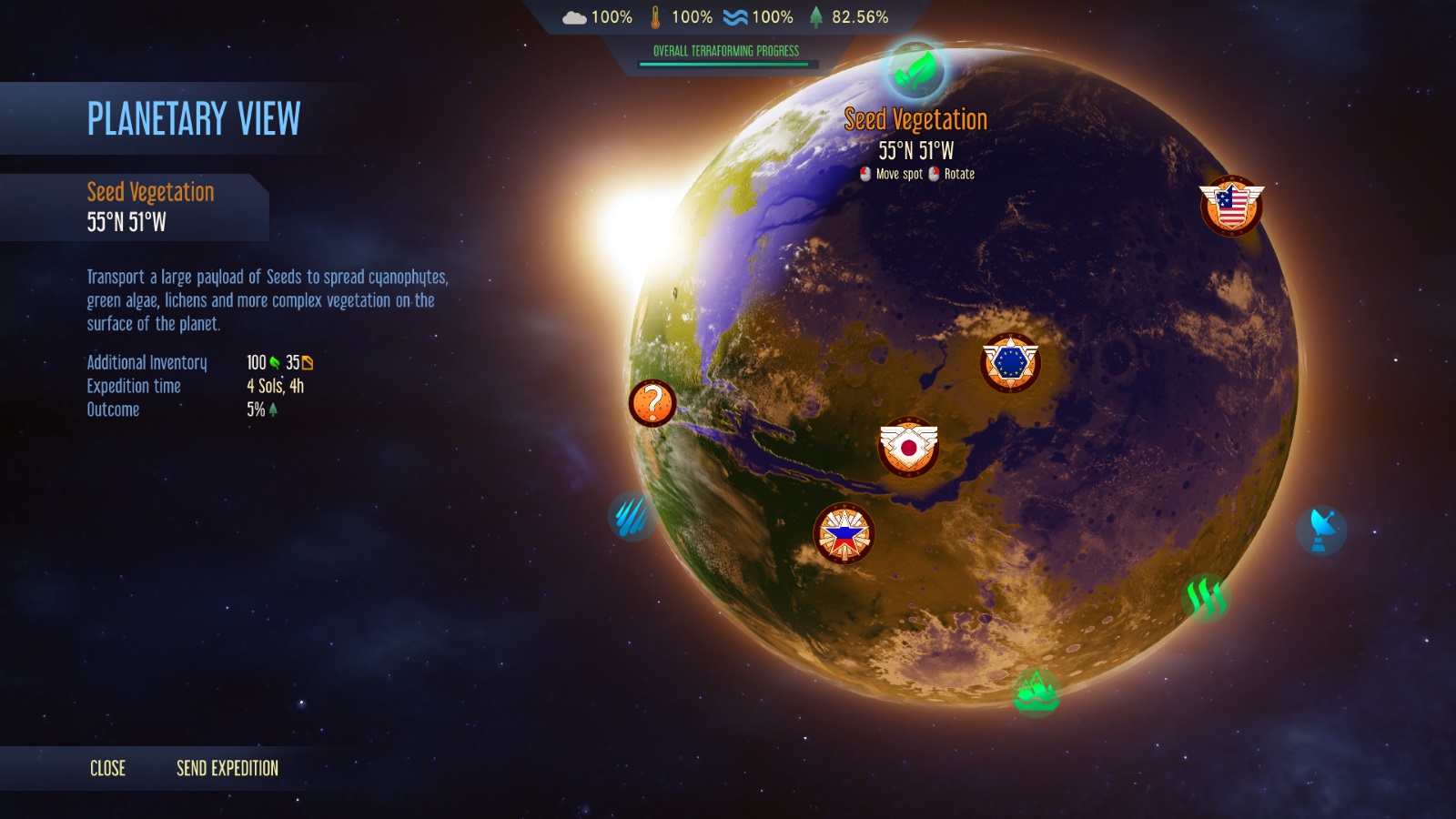 surviving mars wiki green planet