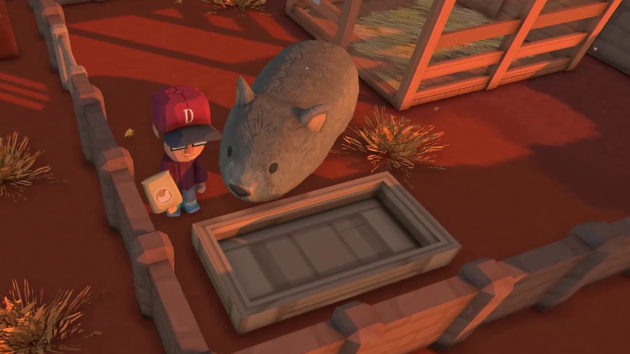 Dinkum is an Aussie farm life sim with wombats as large as an ox