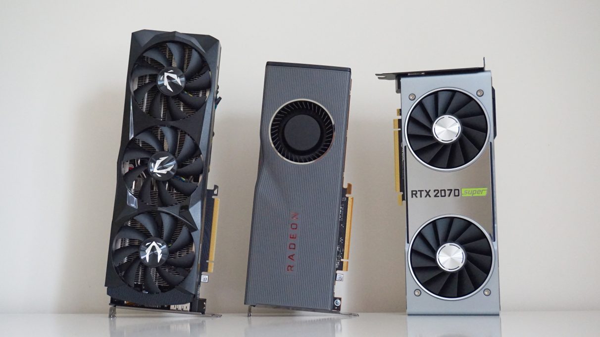 Nvidia RTX 2070 vs AMD RX 5700 XT vs 