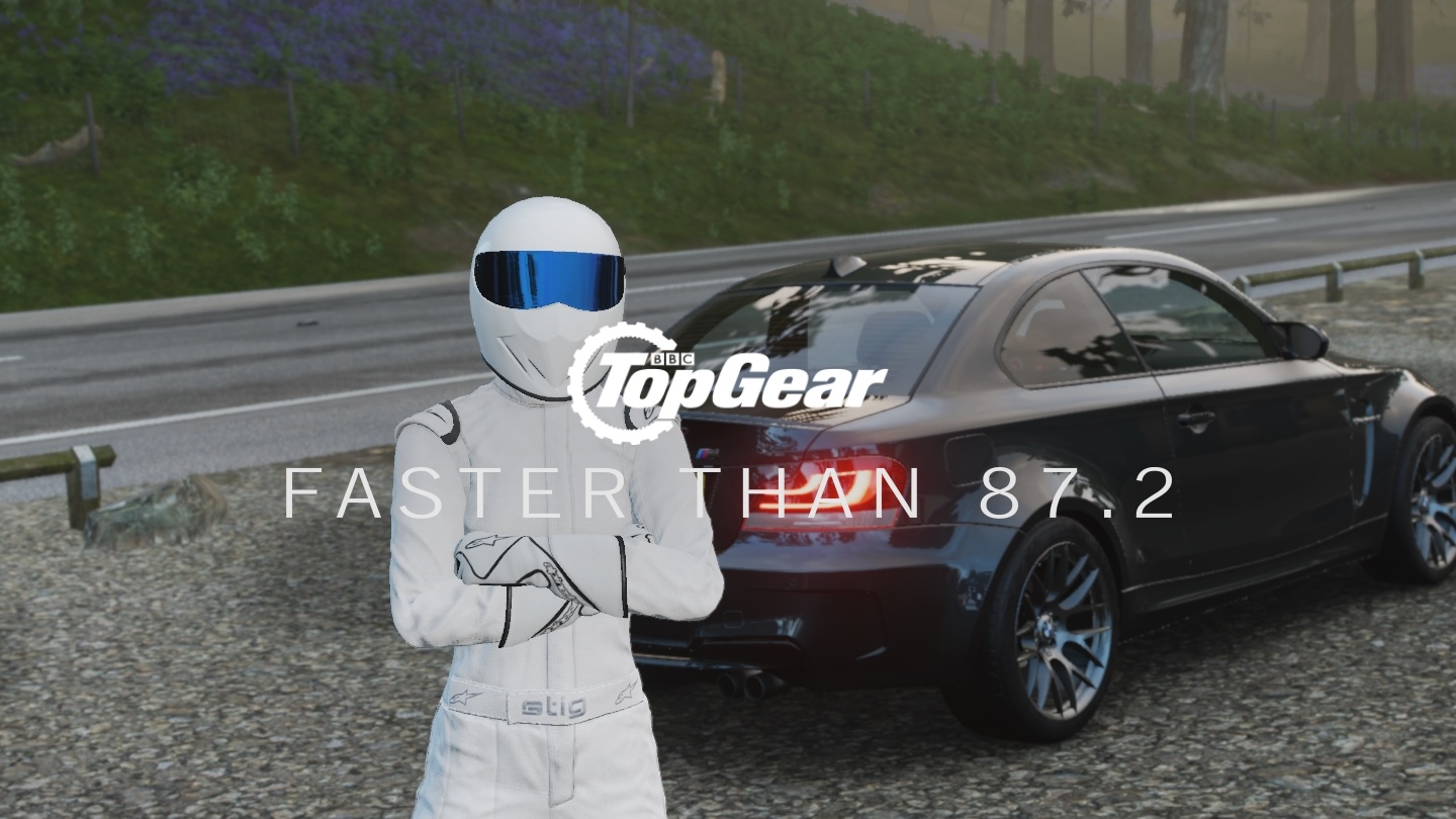 Forza Horizon four enables you to be Top Gear’s The Stig for a day