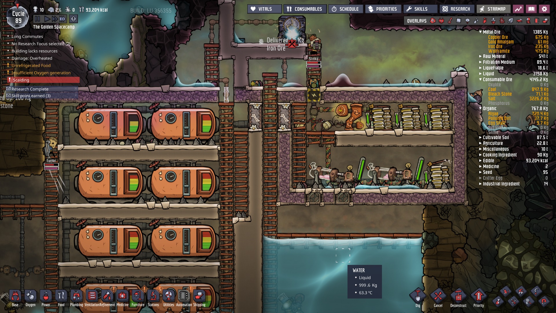 oxygen not included download build 210489