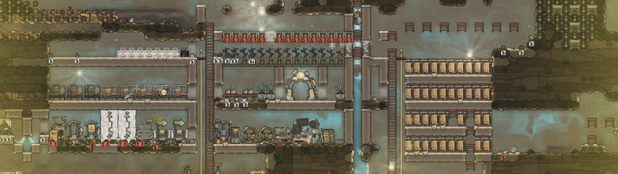 Oxygen Not Included HowTo - Make use of a cool steam vent 