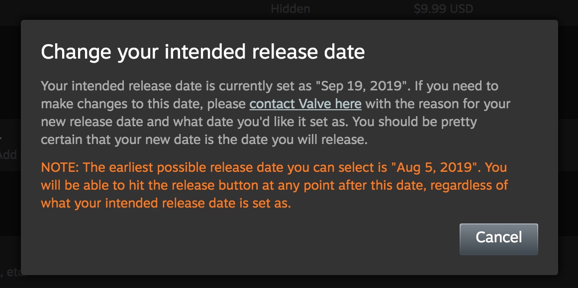 Valve Confirm Devs Need To Contact Them To Request Release Date Changes Rock Paper Shotgun