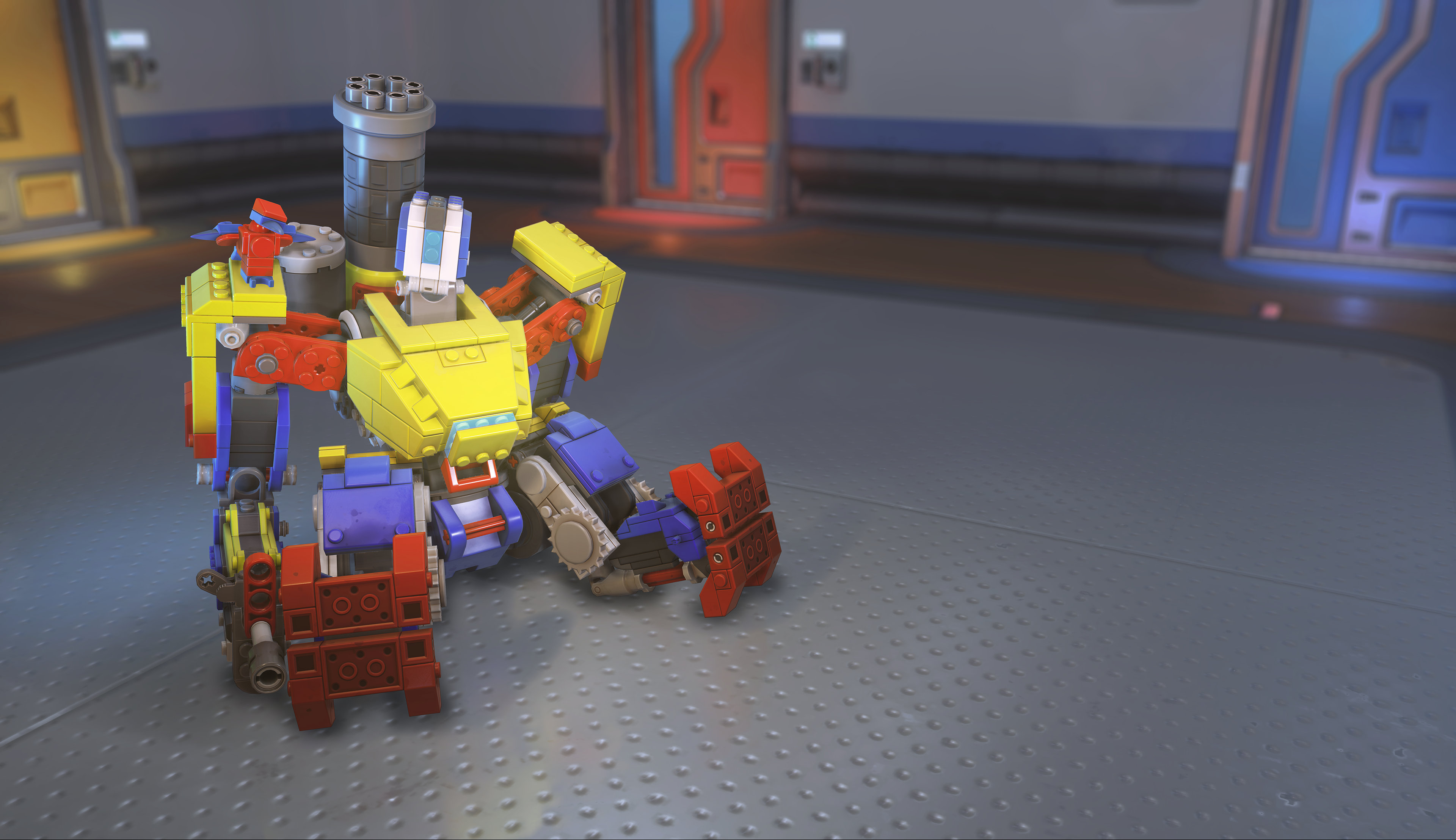 Overwatch Gives Bastion A Lego Makeover With New Challenge Skin Overwatch Gives Bastion A Lego Makeover With New Challenge Skin